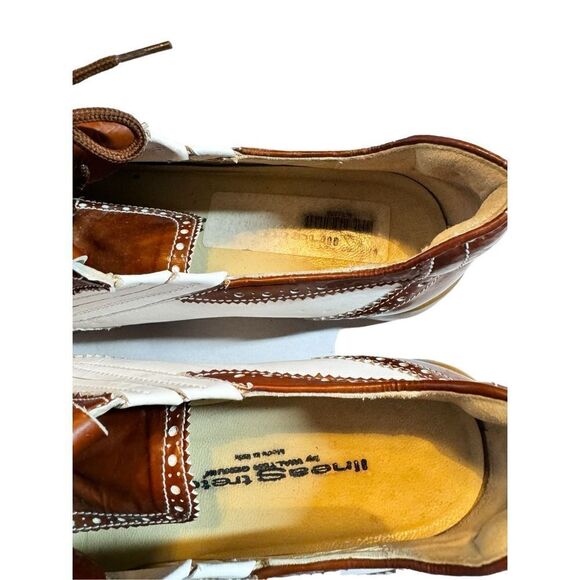 Walter Genuin - Chloe golf shoes made in Italy brown and white sz 6 - Picture 6 of 6
